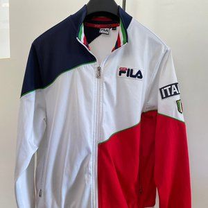 FILA Sport ITALIA vintage zip jacket with patches